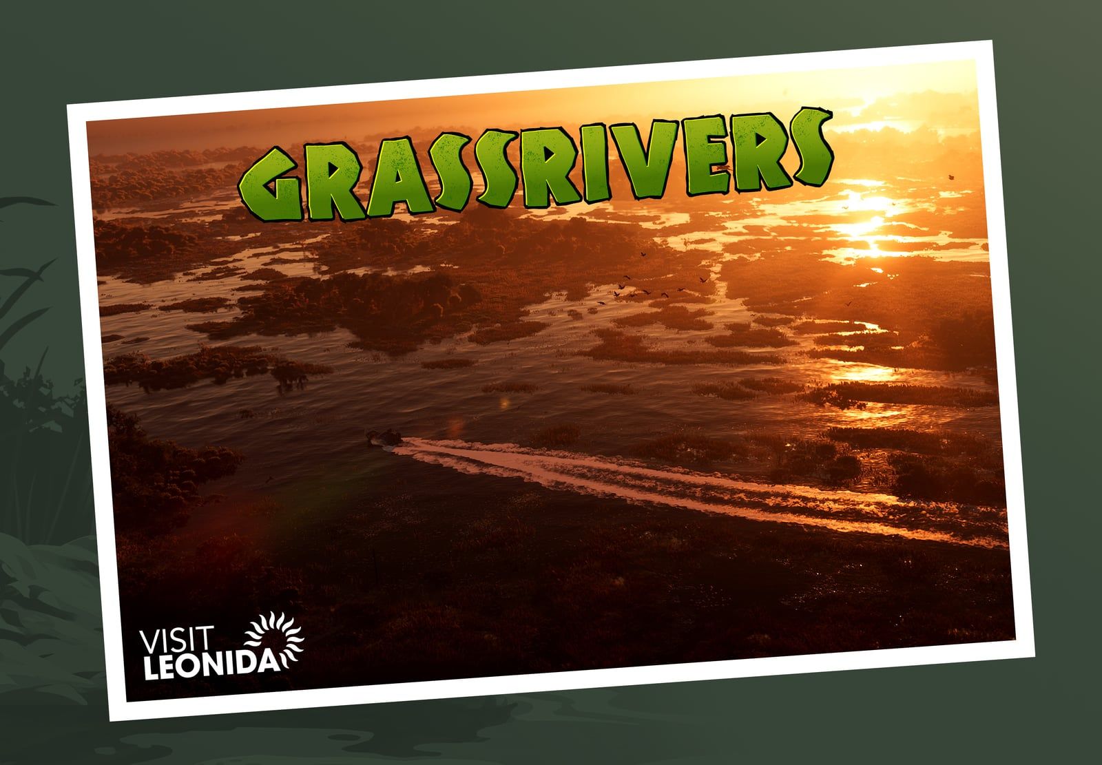 Grassrivers “Visit Leonida” postcard